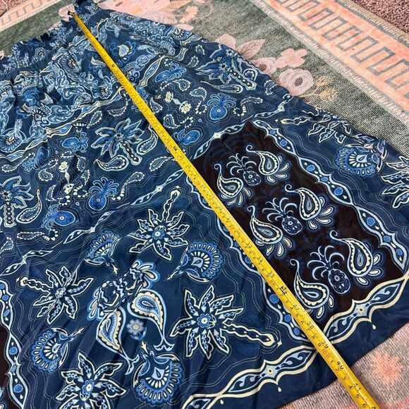 FARM Rio Blue Patterned Maxi Skirt - Picture 13 of 16